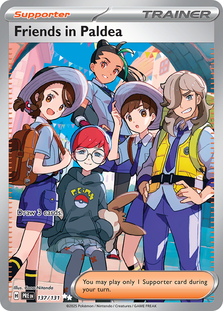 Friends in Paldea — SV: Prismatic Evolutions #137/131