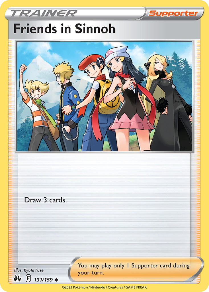 Friends in Sinnoh — Professor Program Promos #131/159