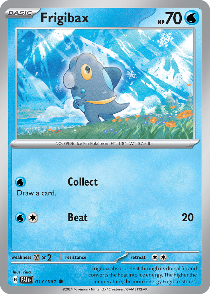 Frigibax — SV: Paldean Fates #017/091