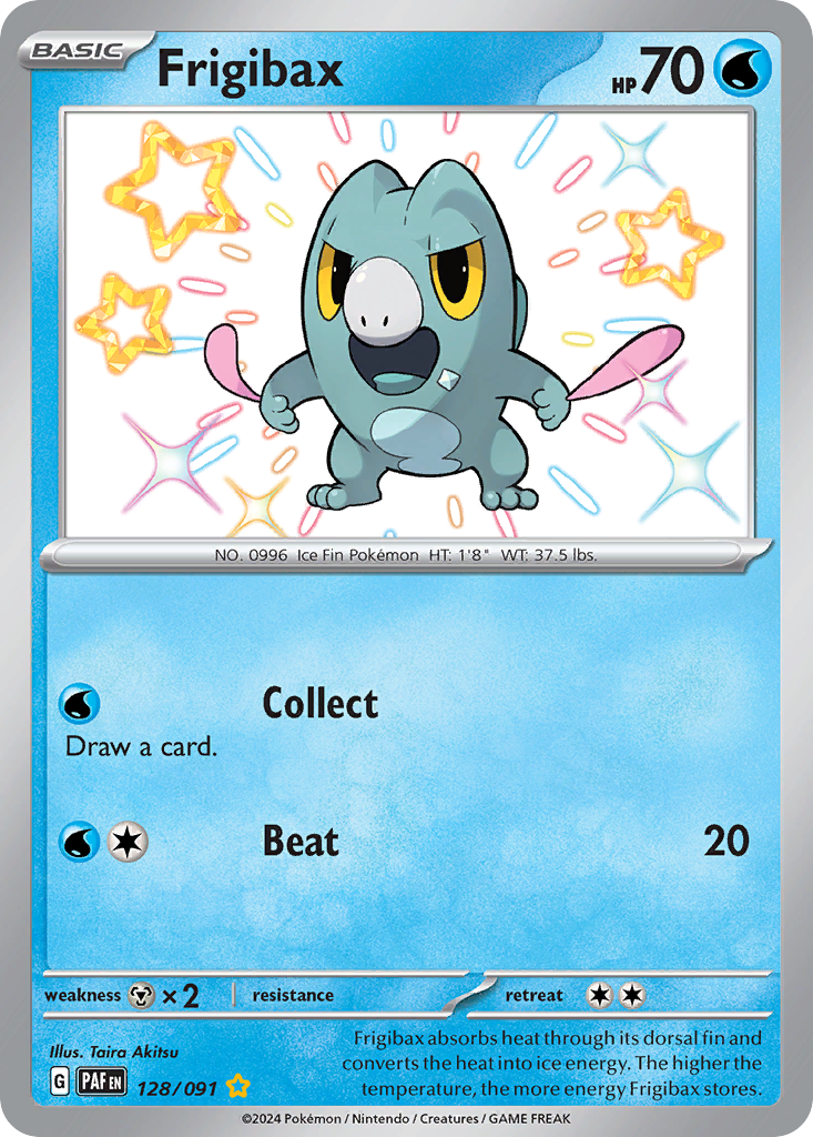 Frigibax — SV: Paldean Fates #128/091