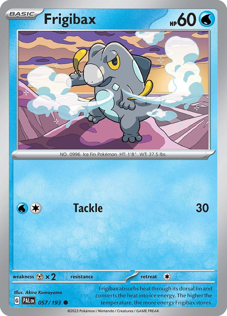 Frigibax — SV02: Paldea Evolved #057/193
