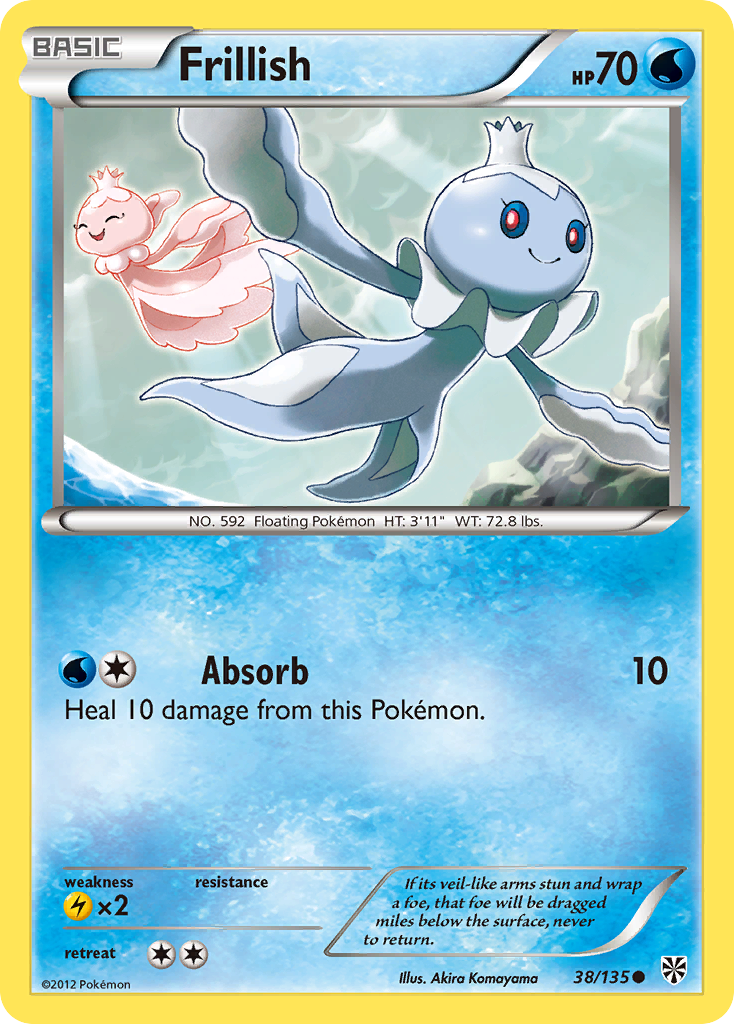 Frillish — Plasma Storm #38/135