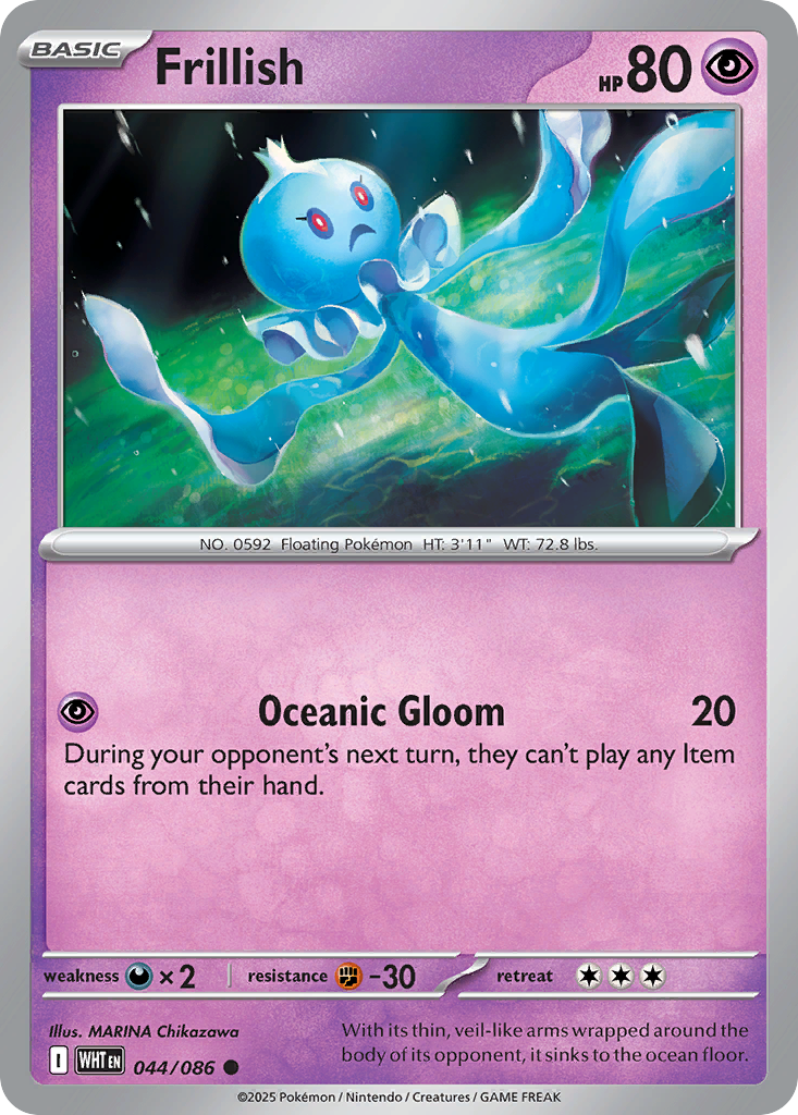 Frillish — SV: White Flare #044/086