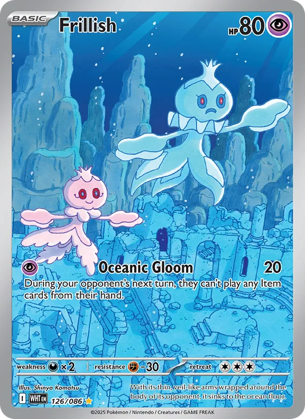 Frillish — SV: White Flare #126/086