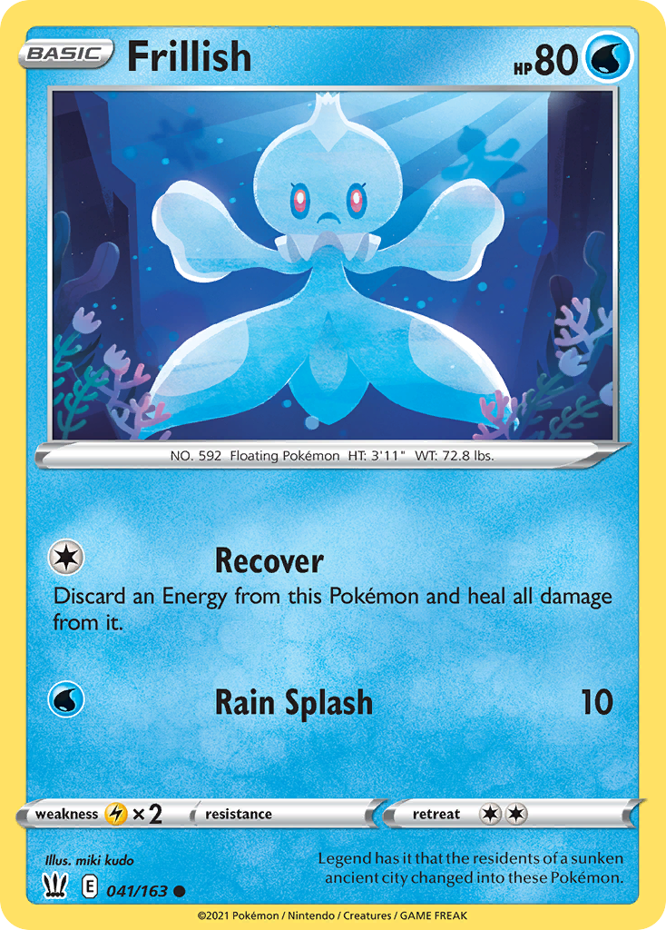 Frillish — SWSH05: Battle Styles #041/163