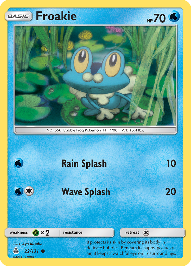 Froakie (22) — SM - Forbidden Light #22/131