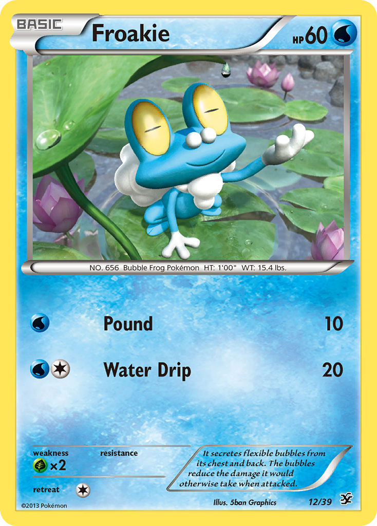 Froakie — Kalos Starter Set #12/39