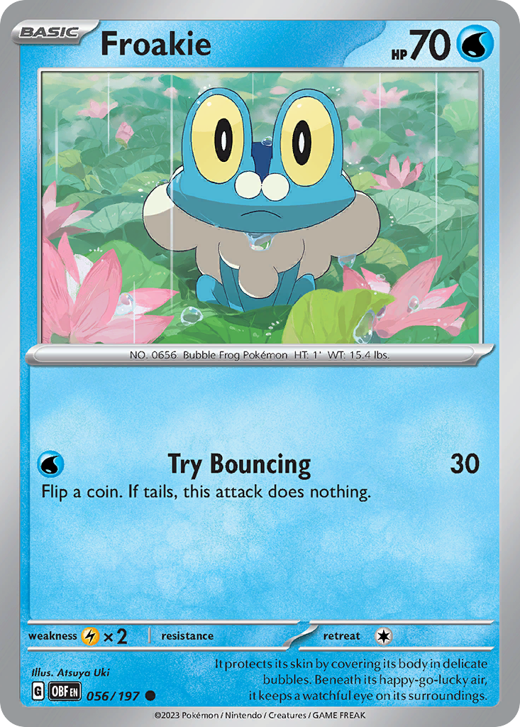 Froakie — SV03: Obsidian Flames #056/197