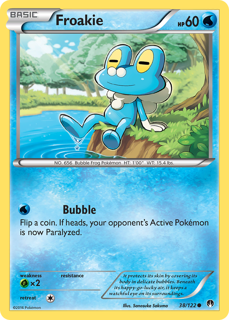 Froakie — XY - BREAKpoint #38/122