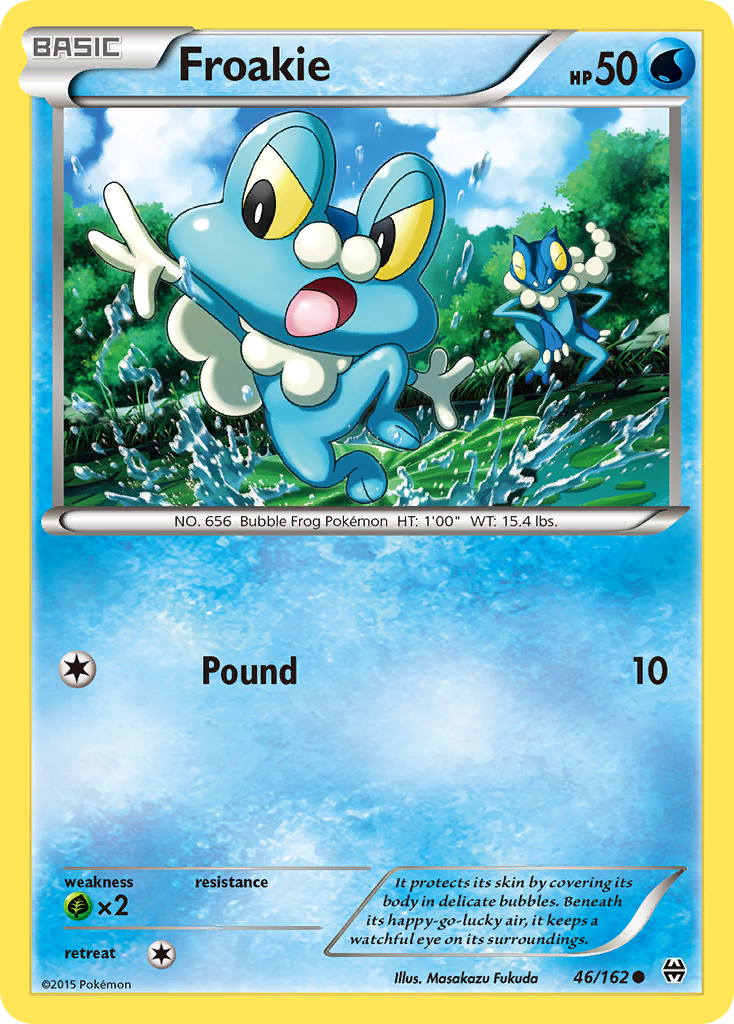 Froakie — XY - BREAKthrough #46/162