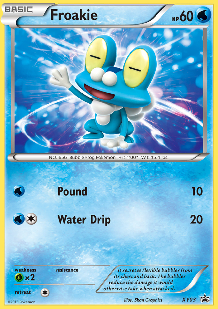 Froakie — XY Promos #XY03