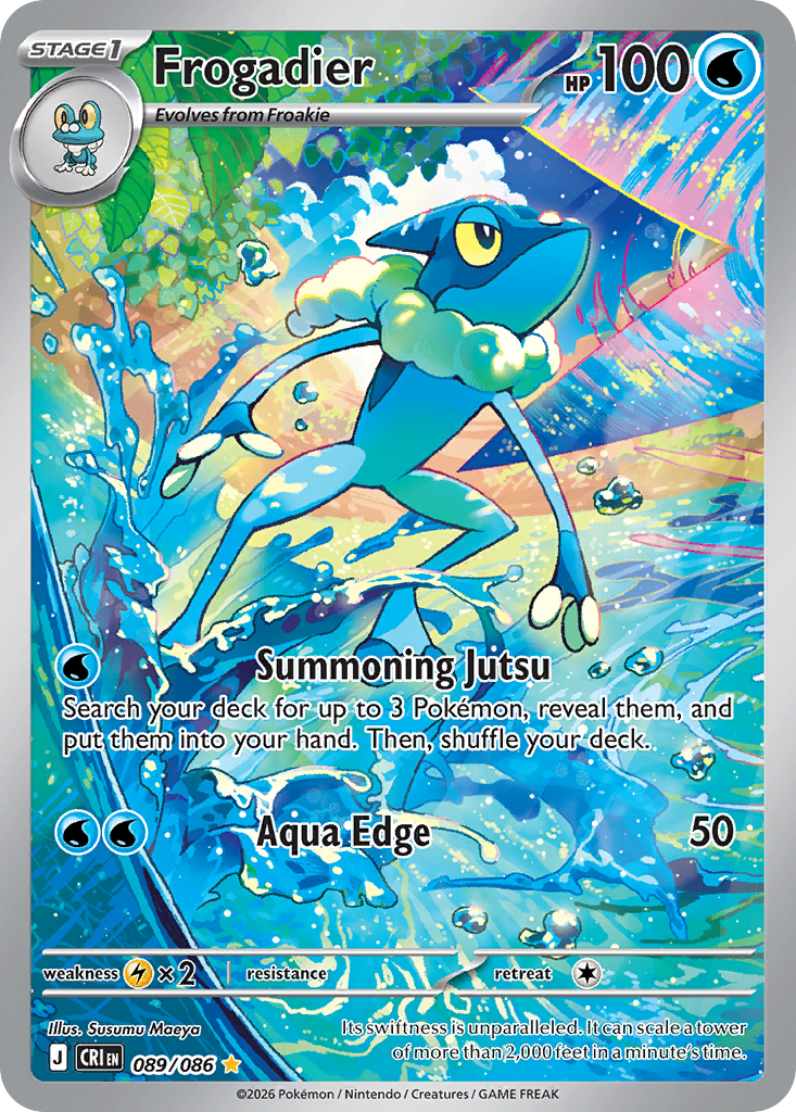 Frogadier — ME04: Chaos Rising #089/086