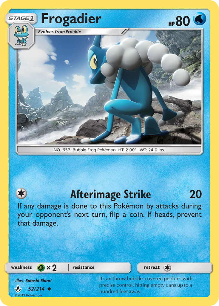 Frogadier — SM - Unbroken Bonds #52/214