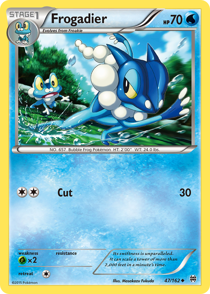Frogadier — XY - BREAKthrough #47/162
