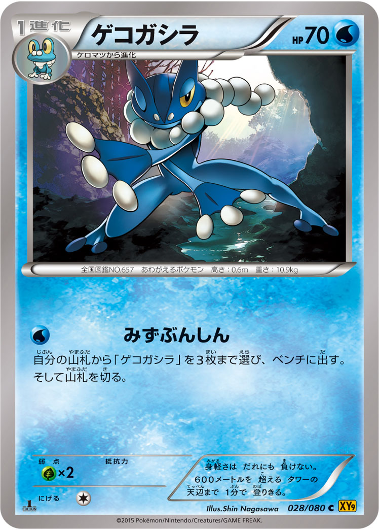 Frogadier — XY9: Rage of the Broken Heavens #028/080