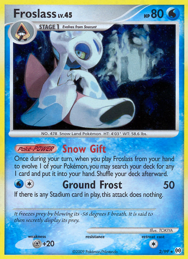 Froslass — Arceus #2/99