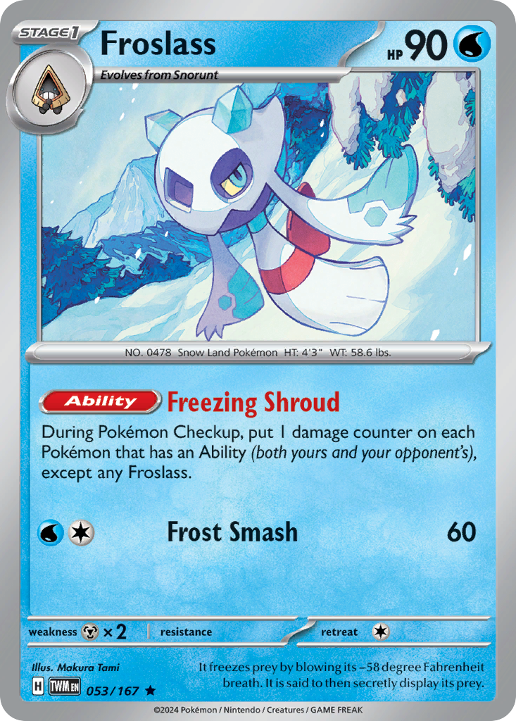Froslass — Deck Exclusives #053/167