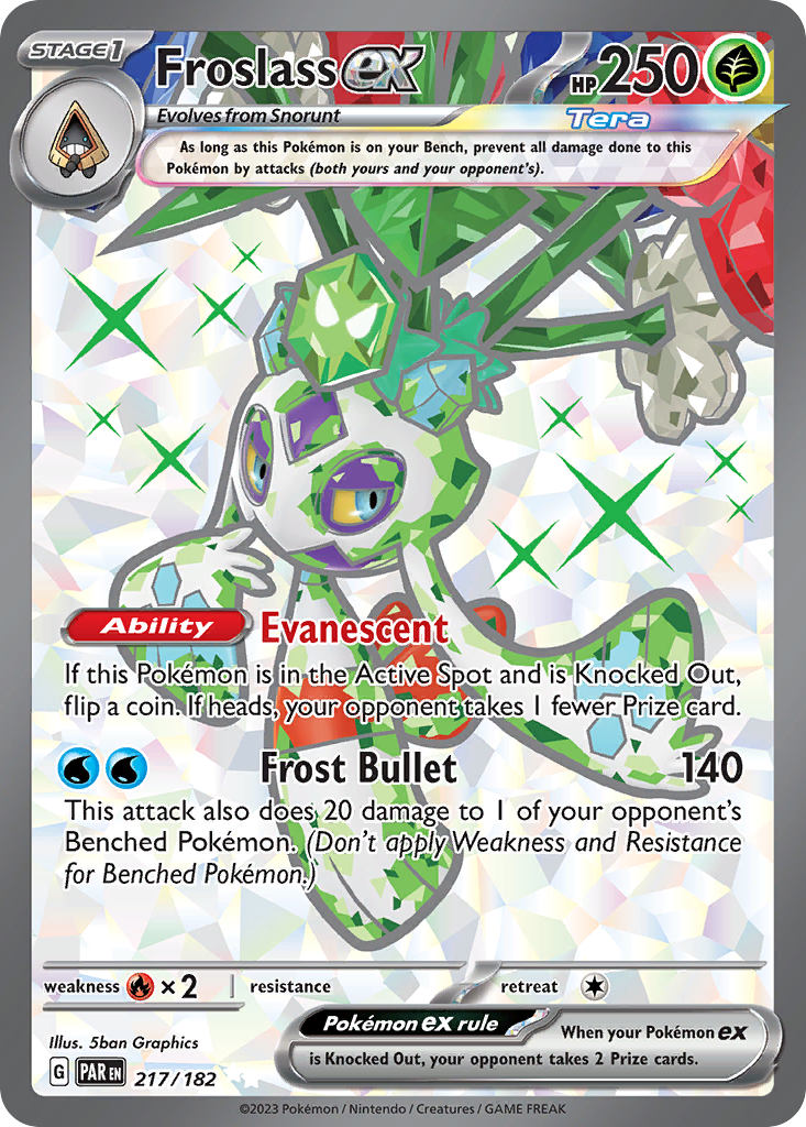 Froslass ex — SV04: Paradox Rift #217/182