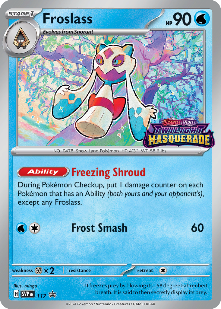 Froslass — SV: Scarlet & Violet Promo Cards #117