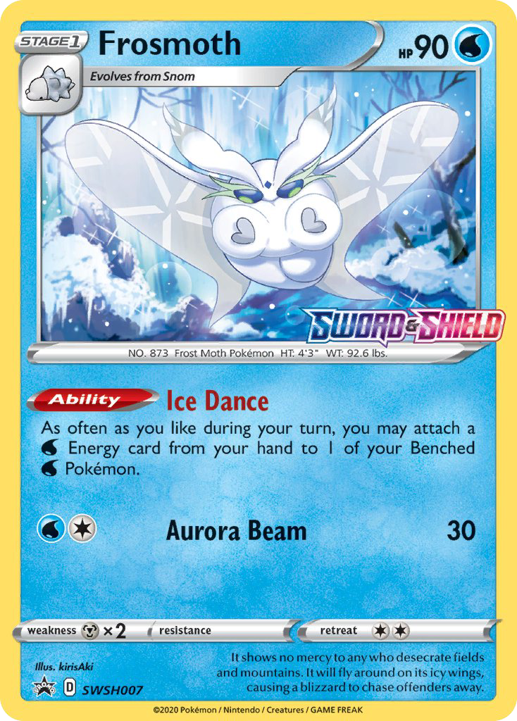 Frosmoth — SWSH: Sword & Shield Promo Cards #SWSH007