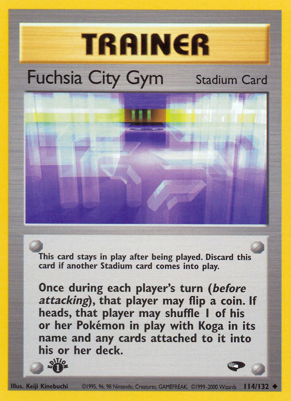 Fuchsia City Gym — Gym Challenge #114/132