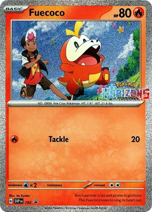 Fuecoco — SV: Scarlet & Violet Promo Cards #192