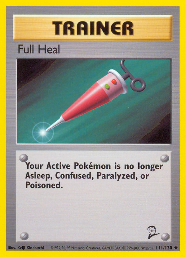 Full Heal — Base Set 2 #111/130