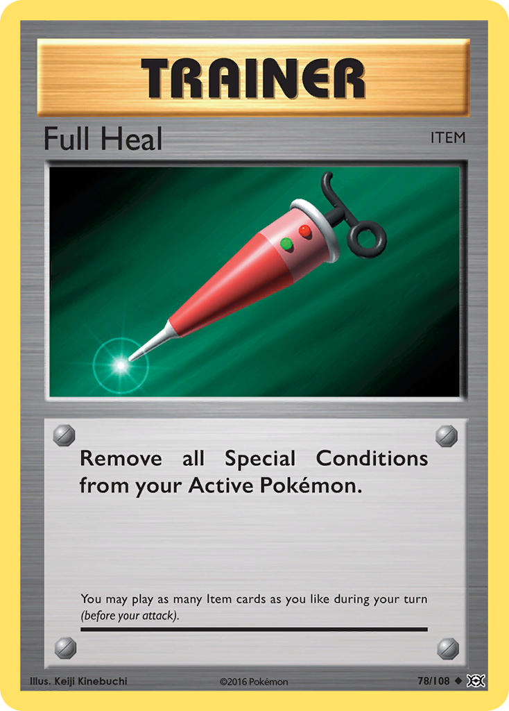 Full Heal — XY - Evolutions #78/108