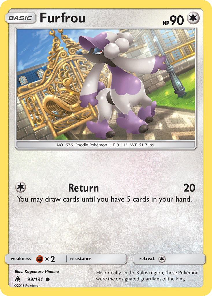 Furfrou — SM - Forbidden Light #99/131