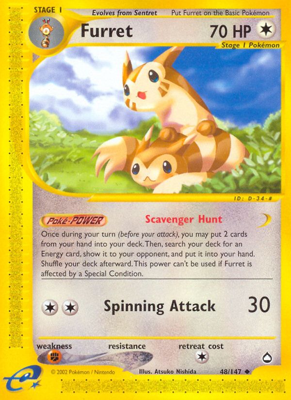 Furret — Aquapolis #048/147