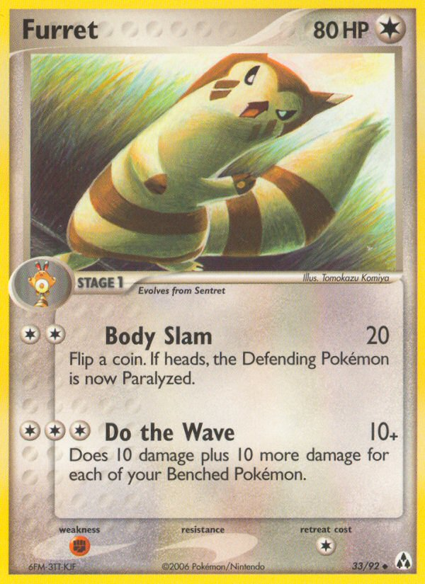 Furret — Legend Maker #33/92