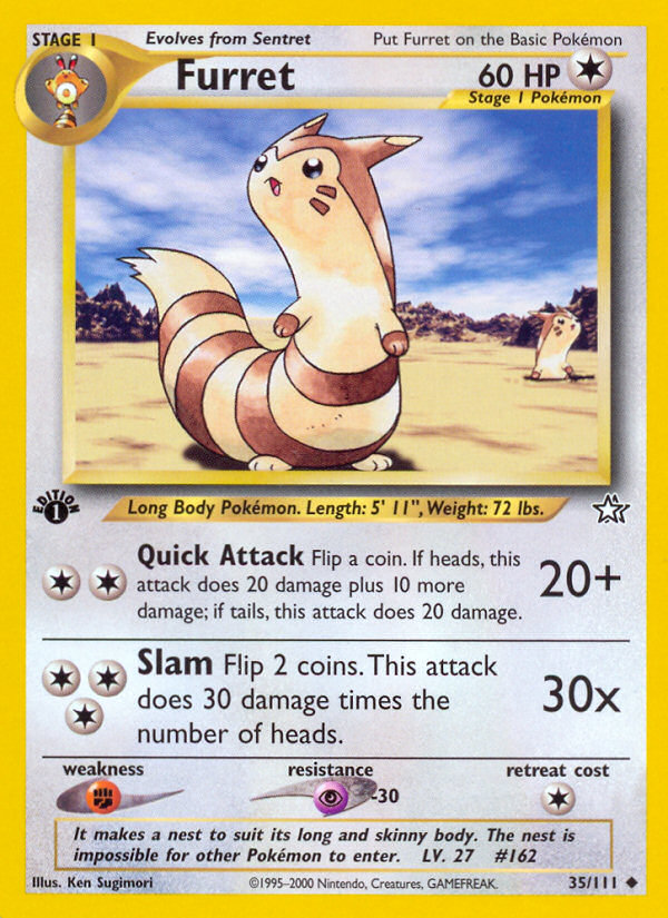 Furret — Neo Genesis #035/111