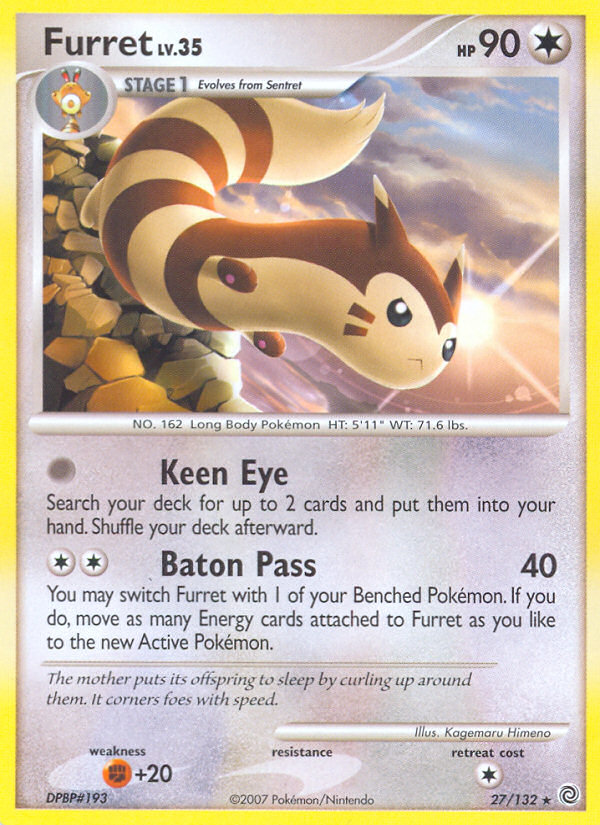 Furret — Secret Wonders #27/132