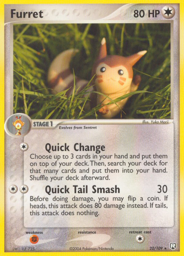 Furret — Team Rocket Returns #22/109