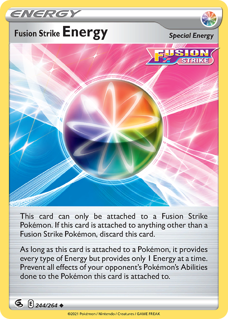 Fusion Strike Energy — SWSH08: Fusion Strike #244/264