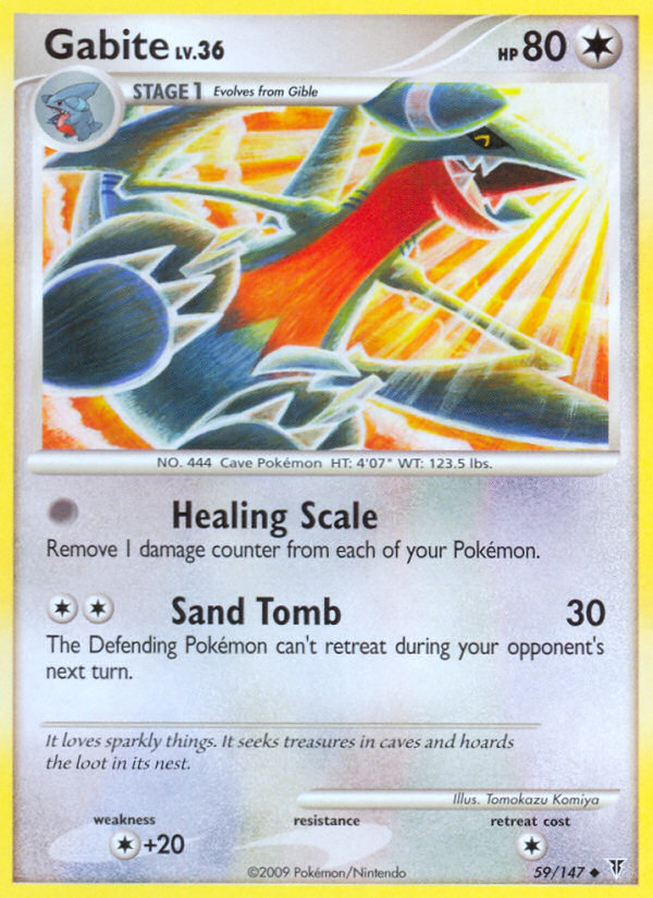 Gabite — League & Championship Cards #059/147