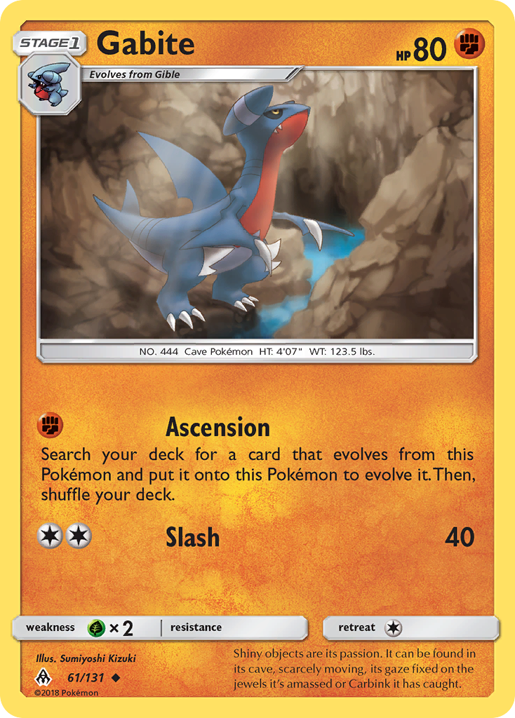 Gabite — SM - Forbidden Light #61/131