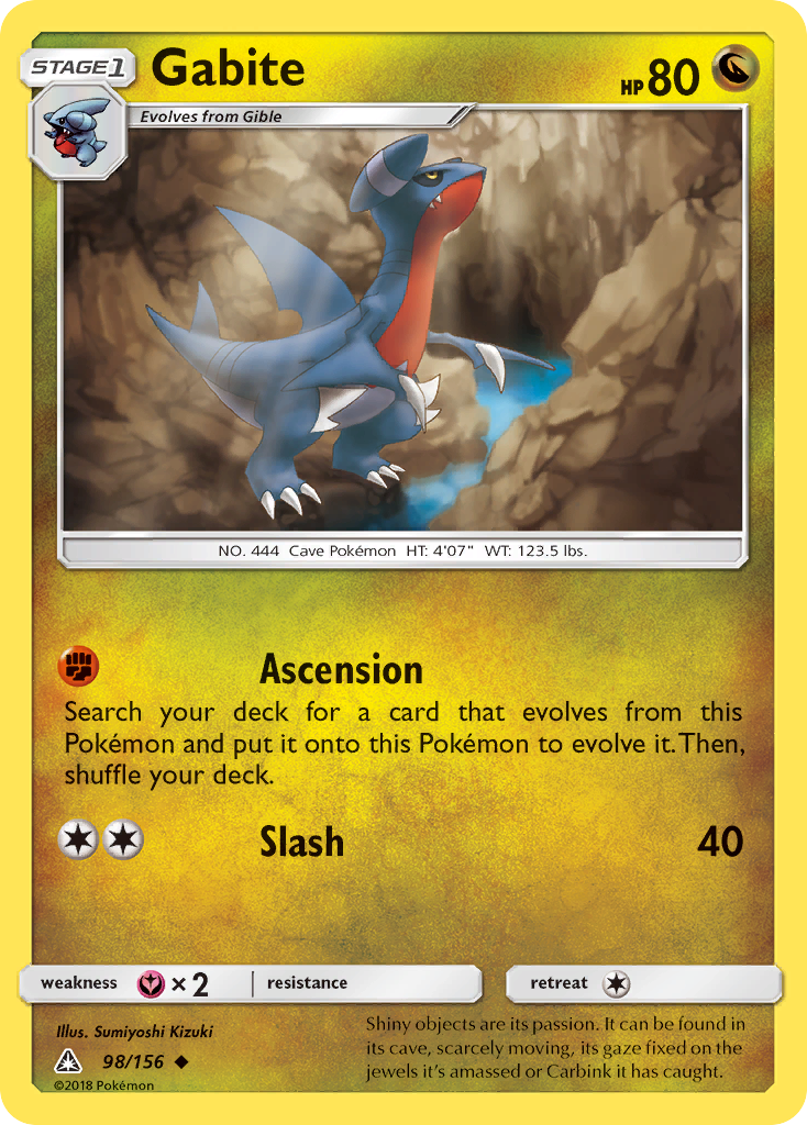 Gabite — SM - Ultra Prism #98/156