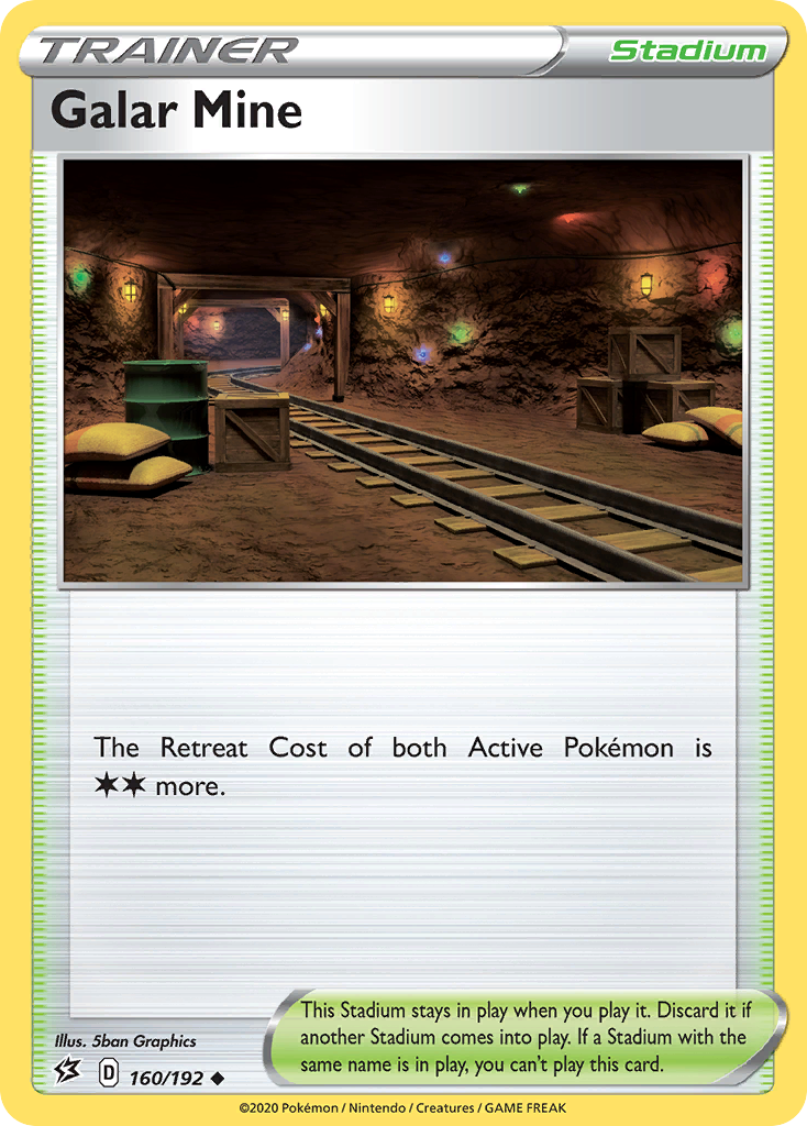 Galar Mine — SWSH02: Rebel Clash #160/192