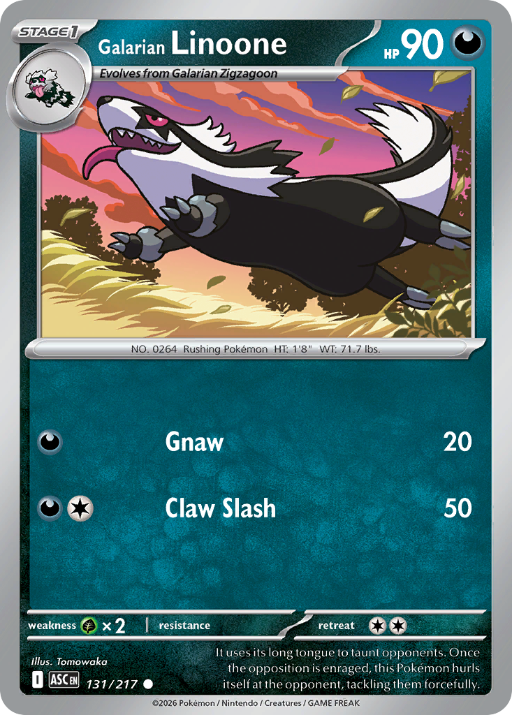 Galarian Linoone (Energy Symbol Pattern)