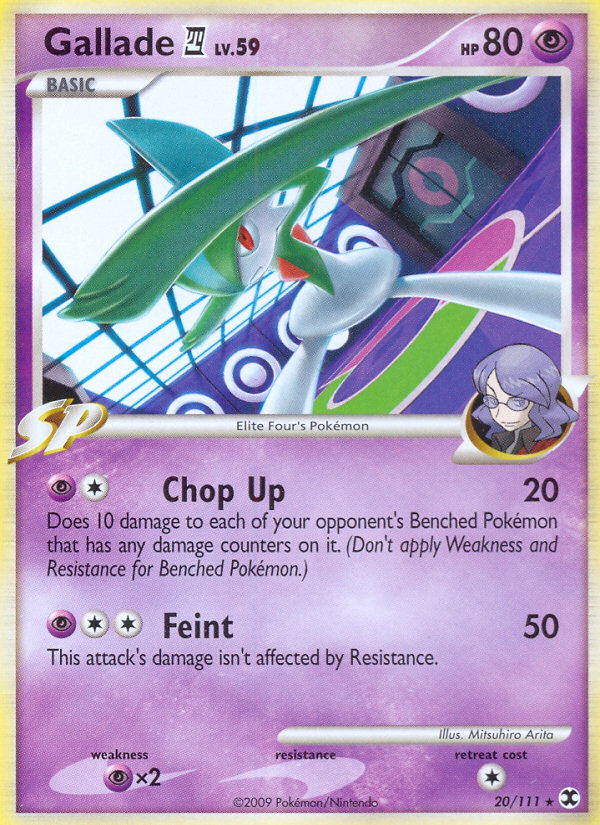 Gallade E4 — Rising Rivals #20/111