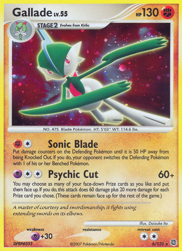 Gallade — Secret Wonders #6/132