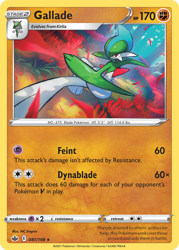 Gallade — SWSH06: Chilling Reign #081/198