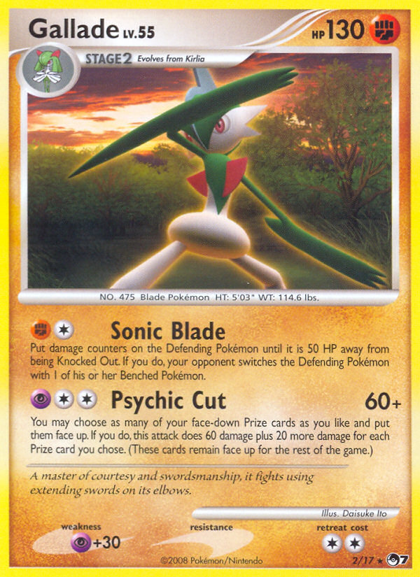 Gallade — World Championship Decks #2/17