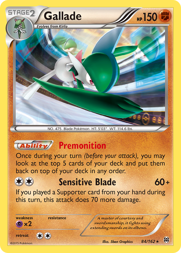 Gallade — XY - BREAKthrough #84/162