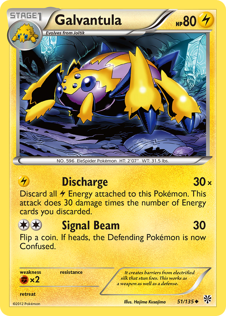 Galvantula — Plasma Storm #51/135
