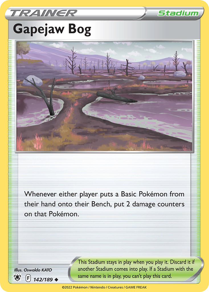 Gapejaw Bog — Prize Pack Series Cards #142/189