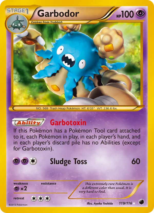 Garbodor (119 Secret Rare)