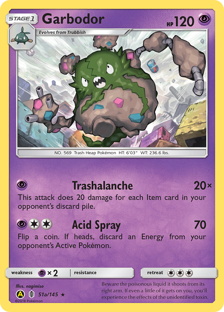 Garbodor — Alternate Art Promos #051a/145