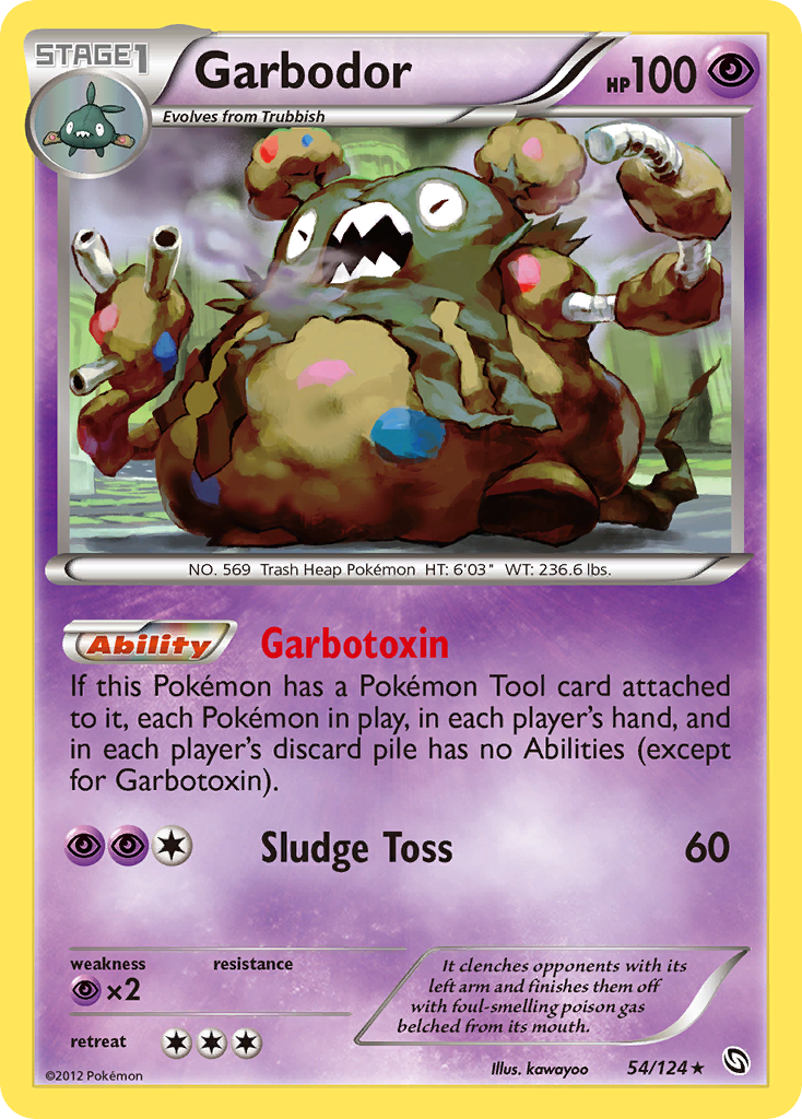 Garbodor — Dragons Exalted #54/124